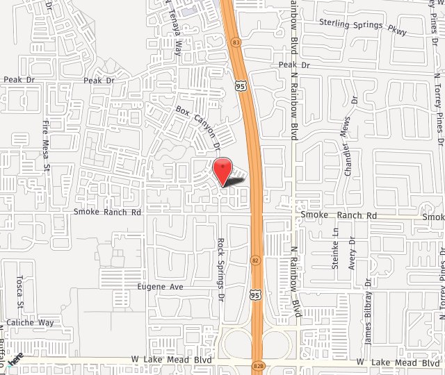 Location Map: 7040 Smoke Ranch Road Las Vegas, NV 89128